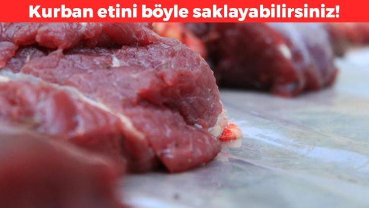 Kurban etini böyle saklayın Derin dondurucu ihtiyacını ortadan kaldırıyor: Ne kokuyor ne de bozuluyor