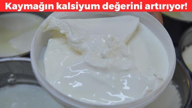 Taze kaymağın üstüne ekleyin Kalsiyum değerini 10 kat artırıyor: Kemikleri kaya gibi güçlendiriyor