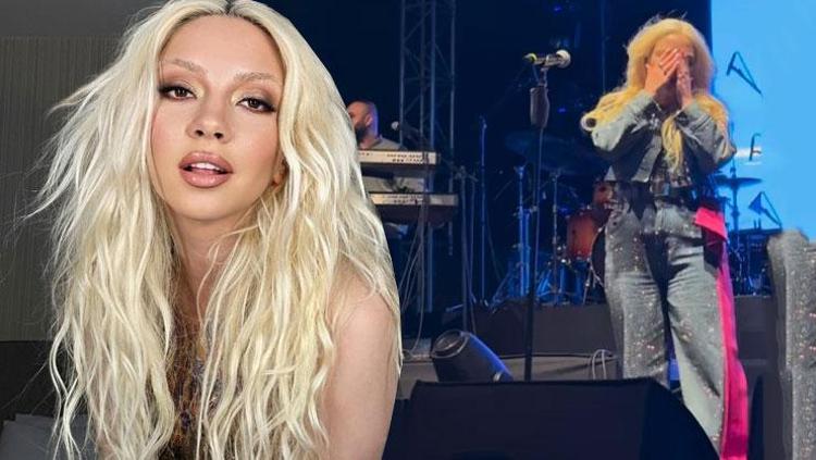 Ece Seçkinin konserinde yürekler ağza geldi Benim kalbime inecek