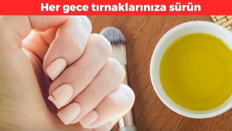 Tırnak kırılmasını bir gecede bitiriyor Yatmadan önce uygulamak yeterli: Hem besliyor hem demir gibi güçlendiriyor