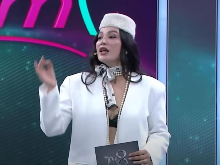 Çarkıfelekin hostesiydi Emel Özkızıltaş yeniden moda yarışmasında