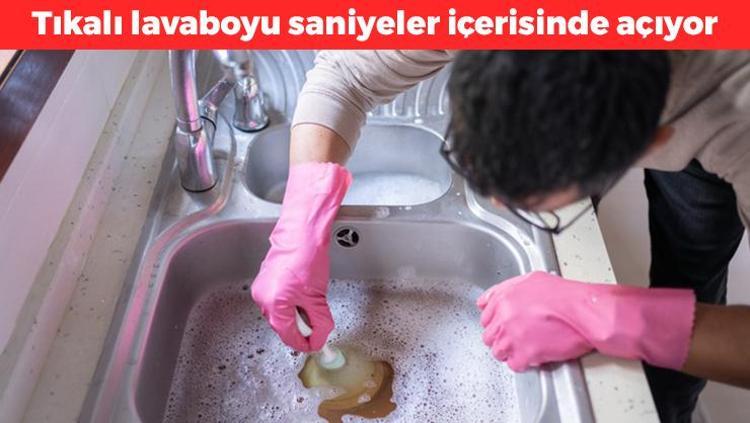 Tıkalı lavaboyu saniyeler içerisinde açıyor Kimyasal ürünlerden uzak durmanızı sağlayacak: Sadece birkaç avuç buz yeterli oluyor