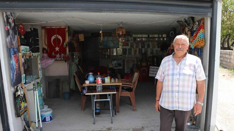 Gurbetçinin 40 yıllık emeği Gören hayrete düşüyor