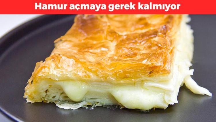 Hamur açmadan çıtır çıtır kahvaltılık börek tarifi Deneyen bir daha yapıyor: Çıtırlığının sırrı bu noktada gizli, hamur açma derdini ortadan kaldırıyor
