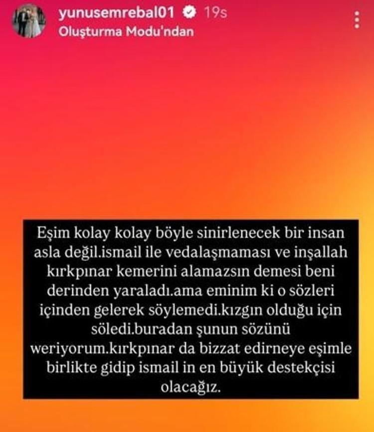 O SÖZLERİ KIZGIN OLDUĞU İÇİN SÖYLEDİ