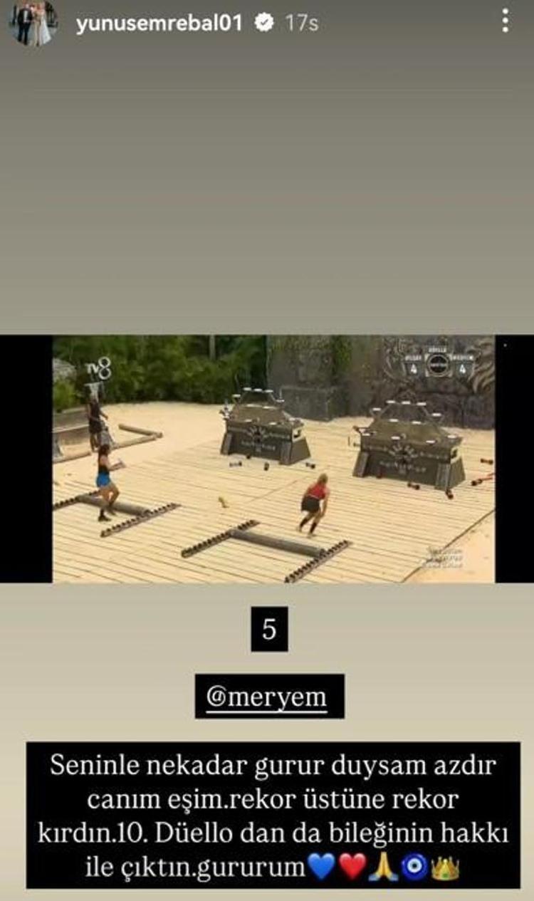 Meryem ve Dilşah düellosu sonrası Meryem Kasapın eşinden dikkat çeken Dilşah paylaşımı
