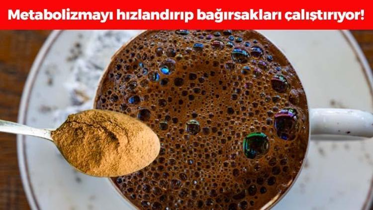 Türk kahvesinin içine 1 kaşık ekleyin Metabolizma hızını yüzde 100e çıkartıp kan şekerini terazi gibi dengeliyor, bağırsakları motora çeviriyor