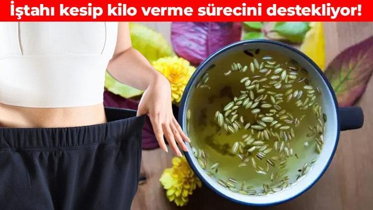 Yağları cayır cayır yakıp tıp gibi zayıflatıyor İştahı bıçak gibi kesiyor