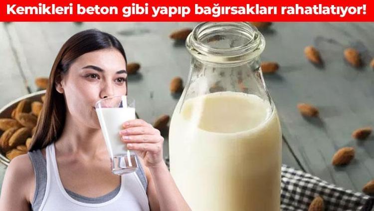 İnek sütünü solda sıfır bırakıyor Bulduğunuz yerde bardak bardak için: Kemiklere çelik gibi güç kazandırıyor