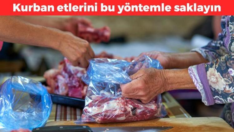 Kurban etini saklarken dikkat Eti muhafaza ederken bunu mutlaka uygulayın: Hem lezzetini koruyor, hem sağlığınızı