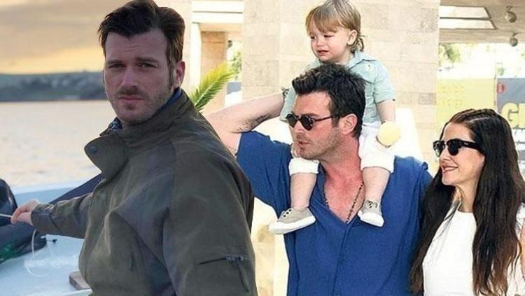 Kıvanç Tatlıtuğ ve oğlu Kurt Efe sabah sporu yaptı