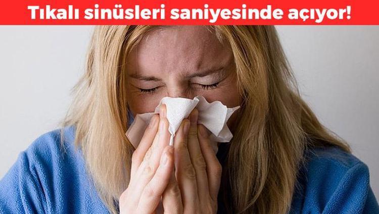 Tıkalı sinüsleri saniyesinde açıyor Baş ağrısını gideriyor: Nefes almayı kolaylaştıran yöntem
