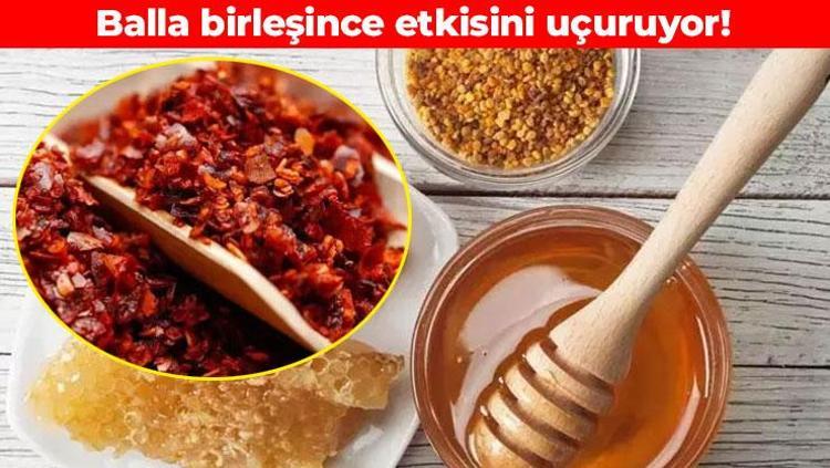 Balın içerisine pul biber ekleyin Metabolizmayı ateşliyor, bağırsakları harıl harıl çalıştırıyor
