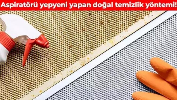 Katran gibi yağ bağlayan aspiratörü parlatıyor Adeta yeni alınmış gibi yapıyor