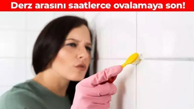 Derz arasını kar gibi beyazlatıyor İnatçı kirlerden saniyeler içinde kurtarıyor: Yüzeydeki sararmaların kökünü kazıyor