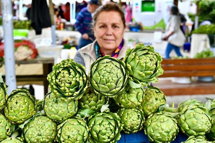 Pazardan 5 tane enginar alanlar yaşadı