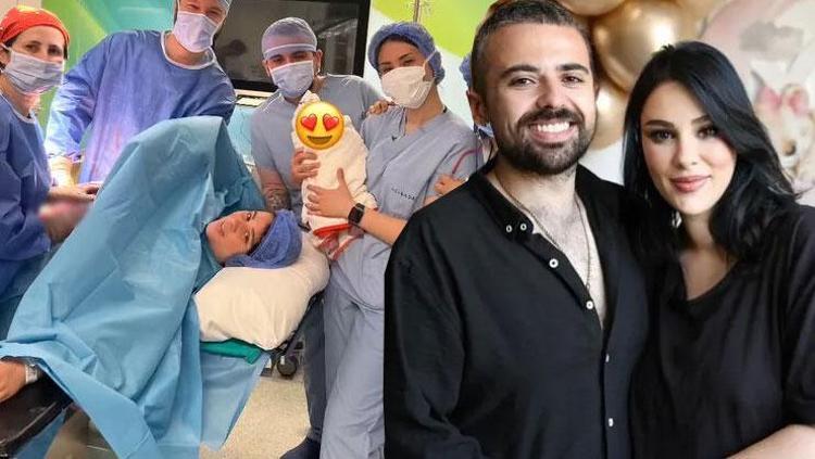 Yoğun bakımda yatmıştı Tuğçe Tayfur, bebeğini paylaştı