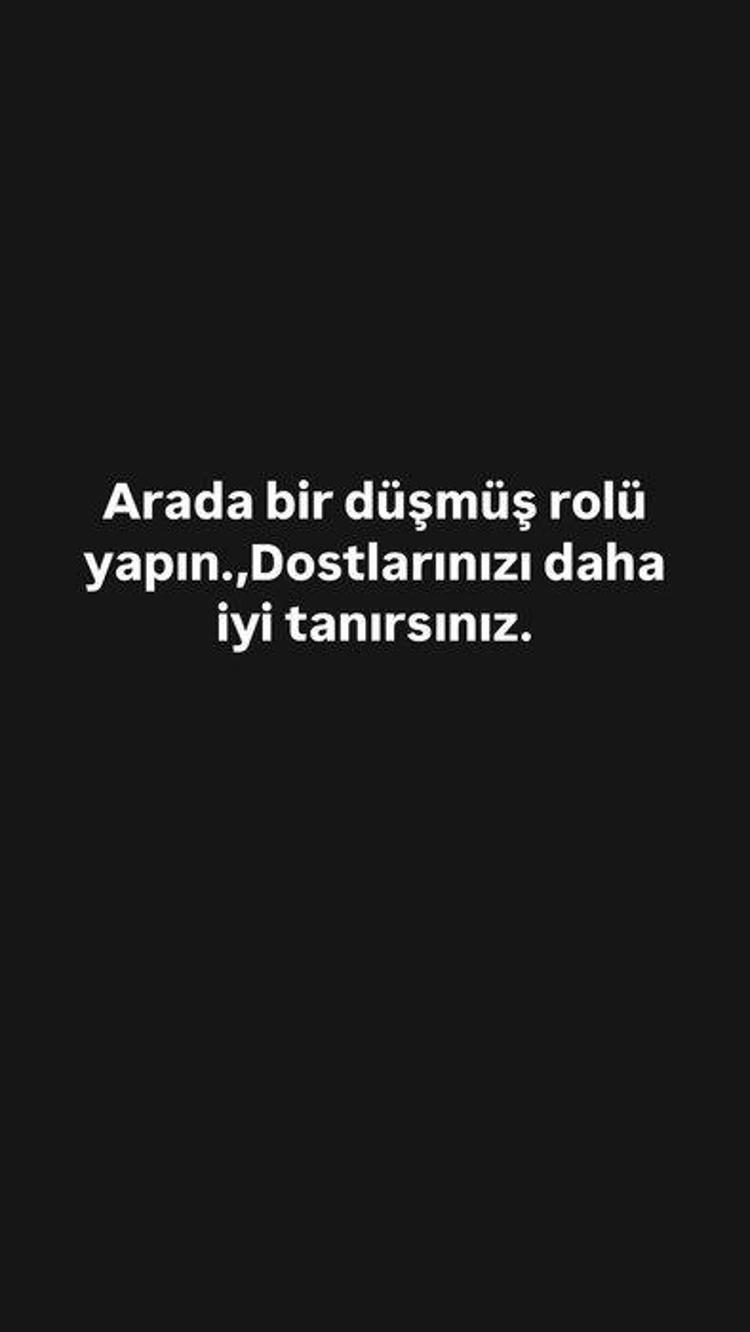 ARADA BİR DÜŞMÜŞ ROLÜ YAPIN