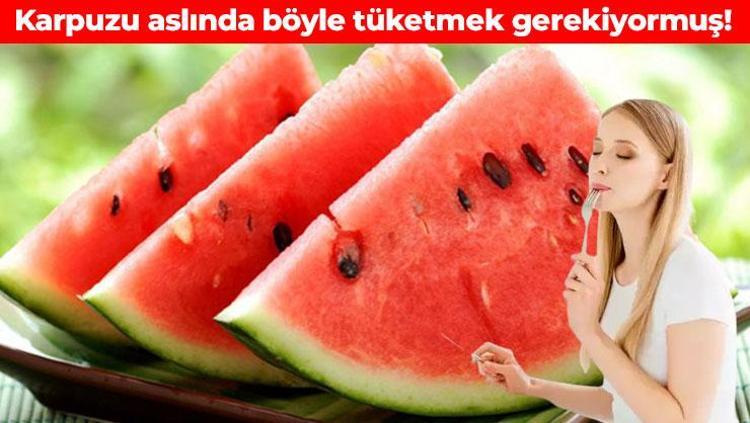 Karpuzun faydasını 2ye katlıyor Böyle tüketince kan şekerini dengeliyor: Potasyum ve magnezyum ambarı