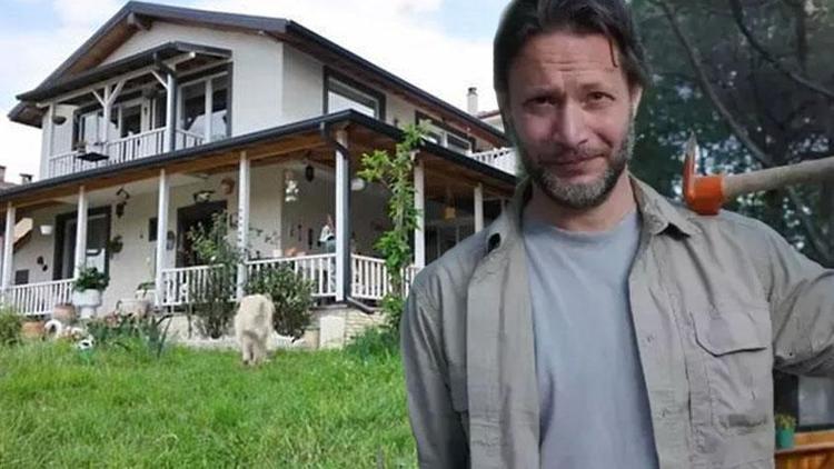 Ünlü oyuncu Gökmen Kasabalı İstanbulu terk etti Kendi elleriyle inşa ettiği bu evde yaşıyor