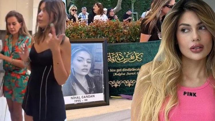 Ablası Nihal Candanı kaybeden Bahar Candan Dilan Polatın evine gitti İkilinin görüntüleri tepki çekti