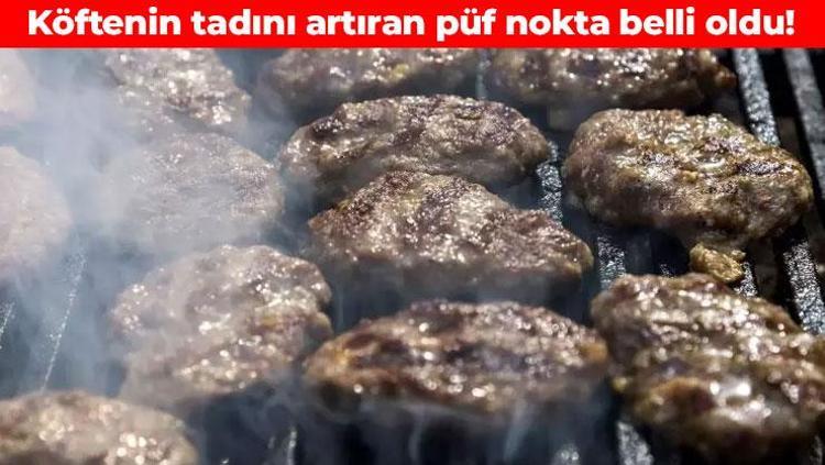 Mangal köftesinin lezzetini 10 kat artırıyor Harcın içerisine bir parça koyun
