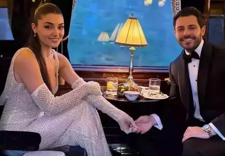 Hande Erçel ve Hakan Sabancı çiftinden ayrılık iddialarına fotoğraflı yanıt