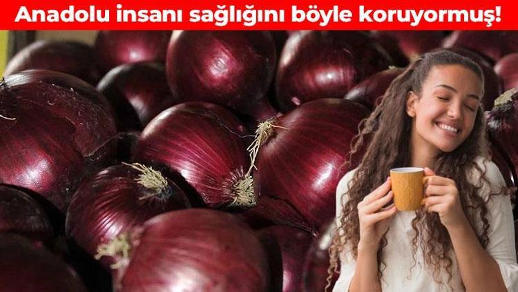 Kırmızı soğanı kaynatıp için Anadolunun gizli kalmış şifa kaynağı: Herkes faydalarını bilmeli