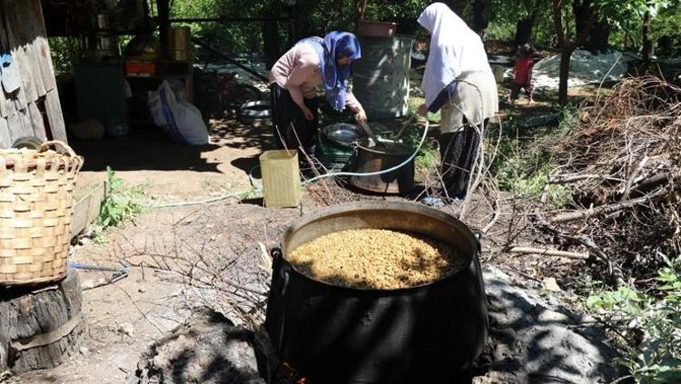 Yüzyıllardır geleneksel yöntemlerle hazırlanıyor Erzincan’da kazan kazan pişiriliyor: Tam bir mineral şelalesi, baldan daha besleyici