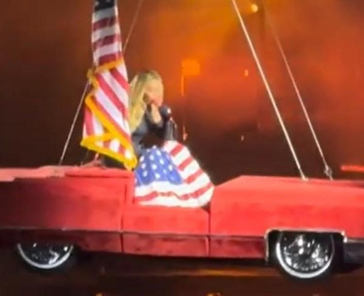 Beyonce ‘uçan arabanın’ arızalanmasının ardından facianın eşiğinden döndü