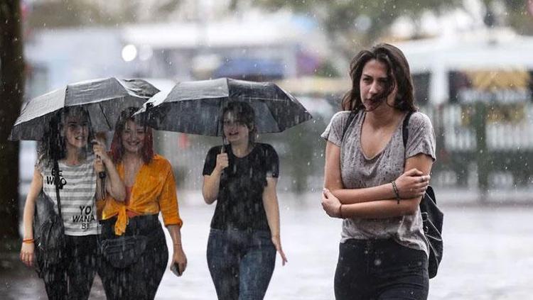 Meteoroloji alarm verdi Sıcaklıklar düşüyor, sağanak yolda