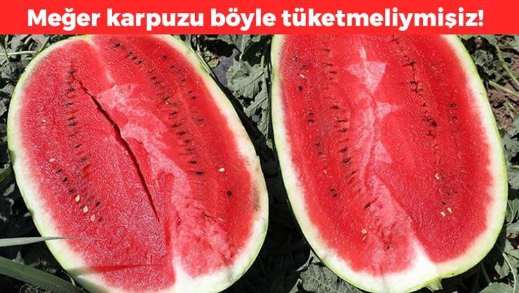 Karpuzu yıllardır yanlış tüketiyormuşuz Peynirle değil böyle yiyince faydası 10 kat artıyor: Kas spazmlarının kökünü kurutuyor
