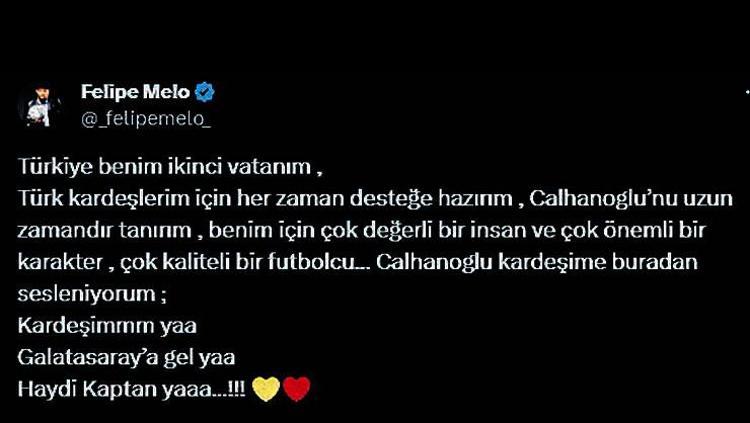 MELO’DAN ÇAĞRI
