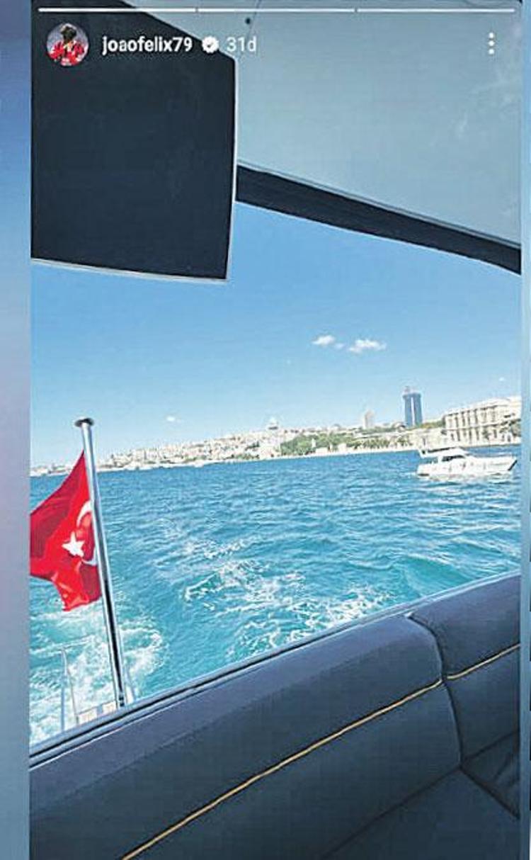 JOAO FELİX İSTANBUL’DA