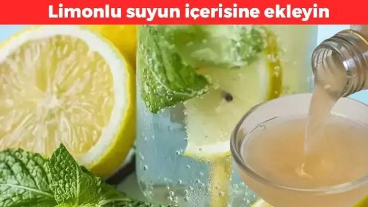 Limonlu suya bir kaşık ekleyin Her sabah kahvaltı öncesi tüketin: Vücuttaki yağları cayır cayır yakıyor, metabolizma hızını yüzde 100 artırıyor