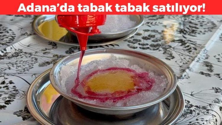Bedavaya aldı 50 TLye satıyor Adanada zeki ticaret: Portakal ve vişne şurubuyla tatlandırıyor