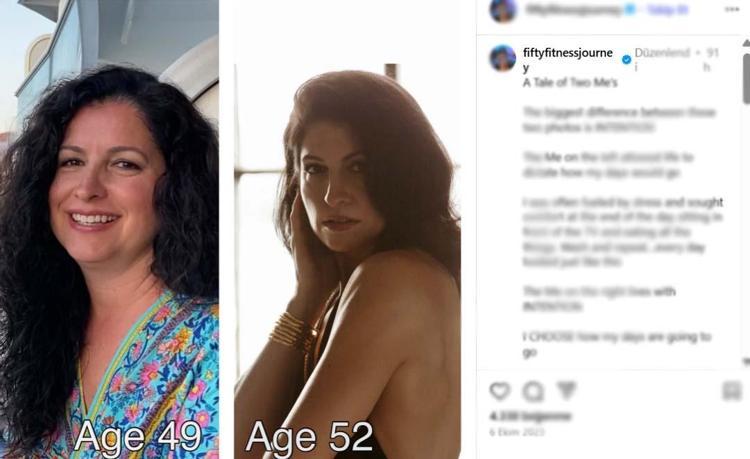 54 yaşındaki kadın tam 22 kilo birden verdi Aç kalmadan zayıflamak mümkün: Meğer mum gibi erimenin sırrı buymuş