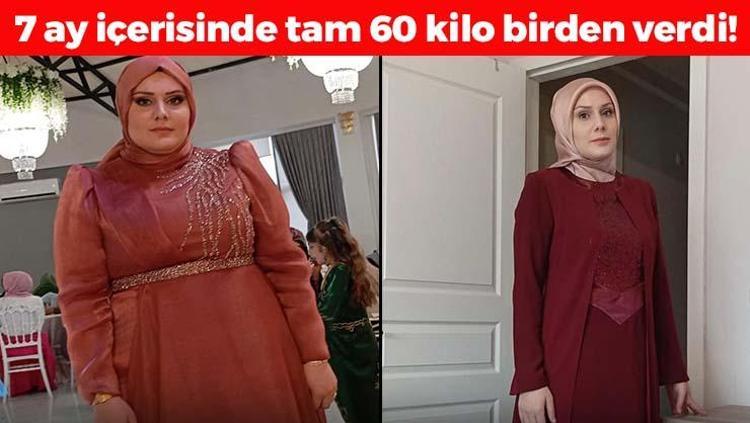 7 ayda tam 60 kilo verdi 120 kilodan 60a düştü: Yağları cayır cayır yakıyor, meğer mum gibi erimenin sırrı buymuş
