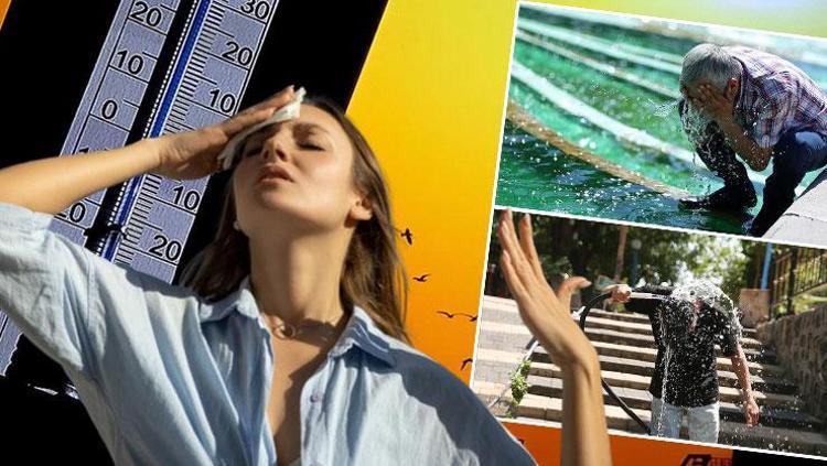 Meteoroloji son tahminleri açıkladı Türkiye 6 gün çöl sıcaklarında yanacak, termometreler 40 dereceyi gösterecek