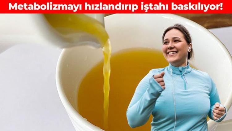 1 haftada 4 kilo verdiriyor Diyetisyen tarifini açıkladı: Uykudan önce içince sabaha kadar yağ yaktırıyor