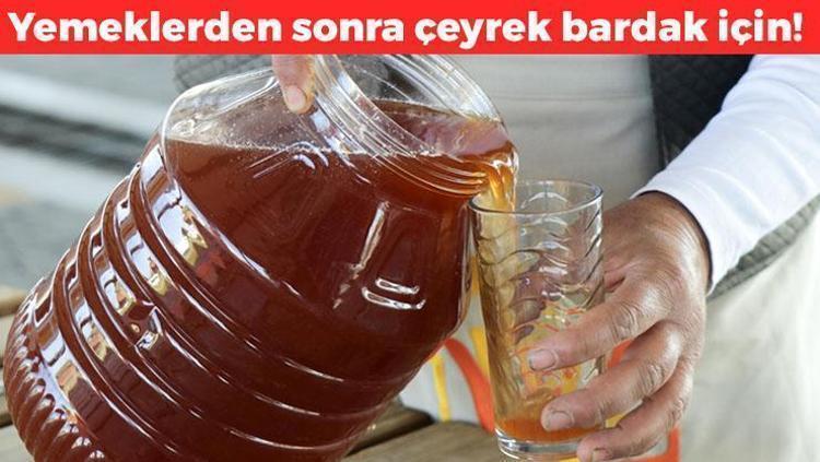 Yemekten hemen sonra çeyrek bardak için Şişkinliğin kökünü kurutuyor: Gaz ve mide yanmasını önlüyor