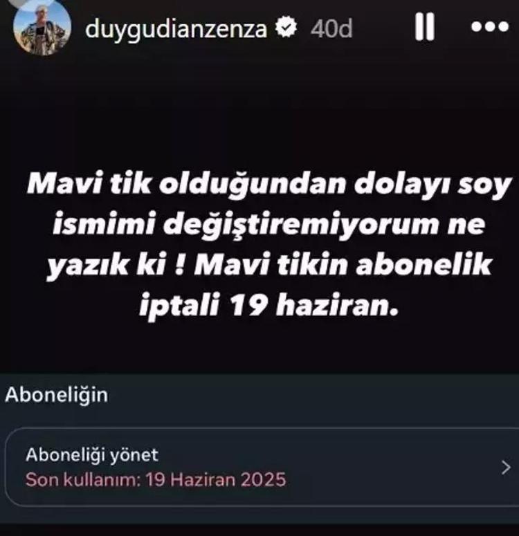 SOYADINI DEĞİŞTİRDİ