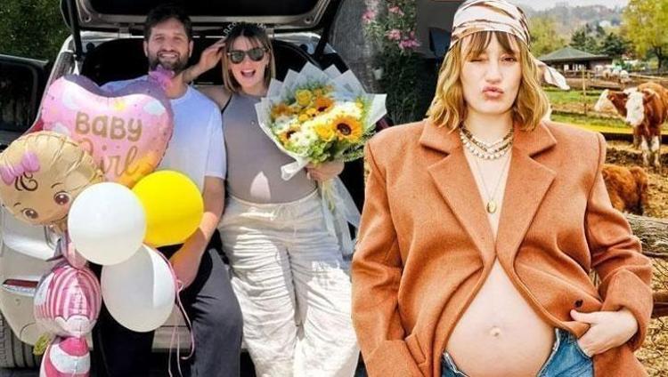 Taze anne Gizem Karacadan eşine romantik mesaj