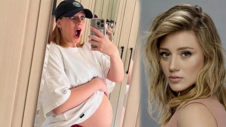 Taze anne Gizem Karacadan eşine romantik mesaj