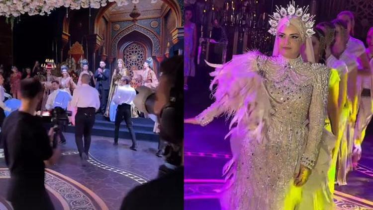 Kadir Ezildi kına gecesi yaptı Dansları ve kıyafetleri damga vurdu