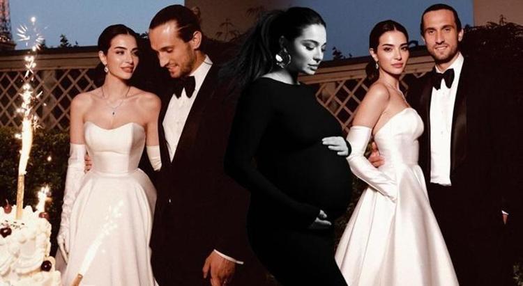 Mylan büyüyor Melisa Aslı Pamuk ve Yusuf Yazıcı çiftinden yeni fotoğraf