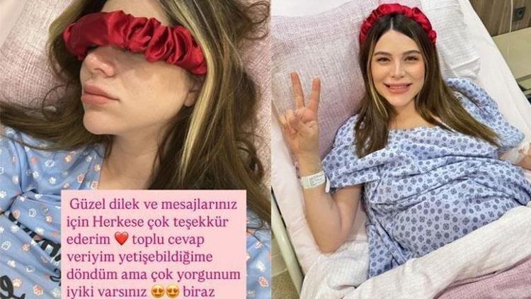 Survivor İsmail Balaban baba oldu Çiçeği burnunda anne İlayda Şeker sağlık durumlarını açıkladı