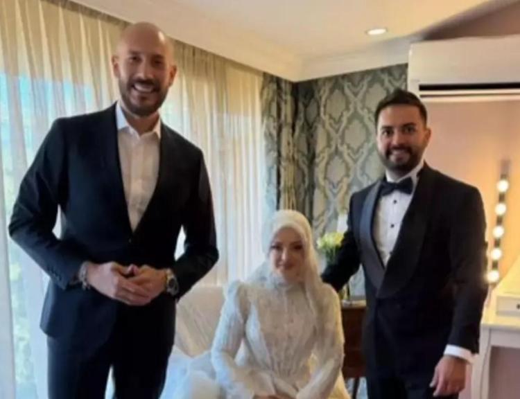 CEM ÖZKÖK DÜĞÜNE KATILDI