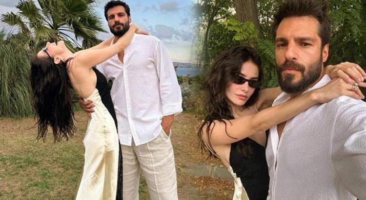 Ünlü çiftten 3. yıllarına romantik kutlama