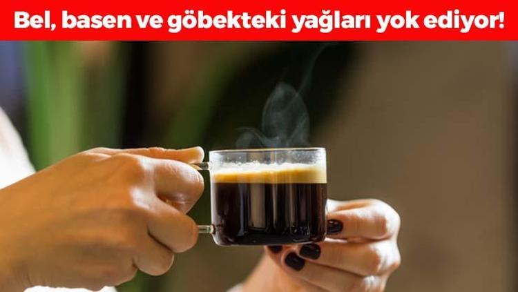 Sıcak suya 1 kaşık ekleyip içmek yetiyor Bel, basen ve göbekteki yağları cayır cayır yakıp 90-60-90 vücuda kavuşturuyor